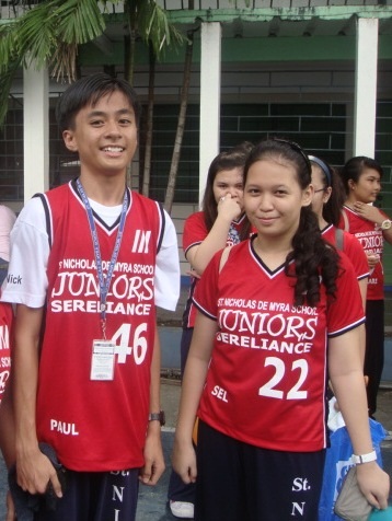 This photo is taken at the basketball court of SNDMS after the Sportsfest 2011